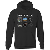 PILOT'S SIX PACK - POCKET HOODIE SWEATER