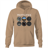 PILOT'S SIX PACK - POCKET HOODIE SWEATER