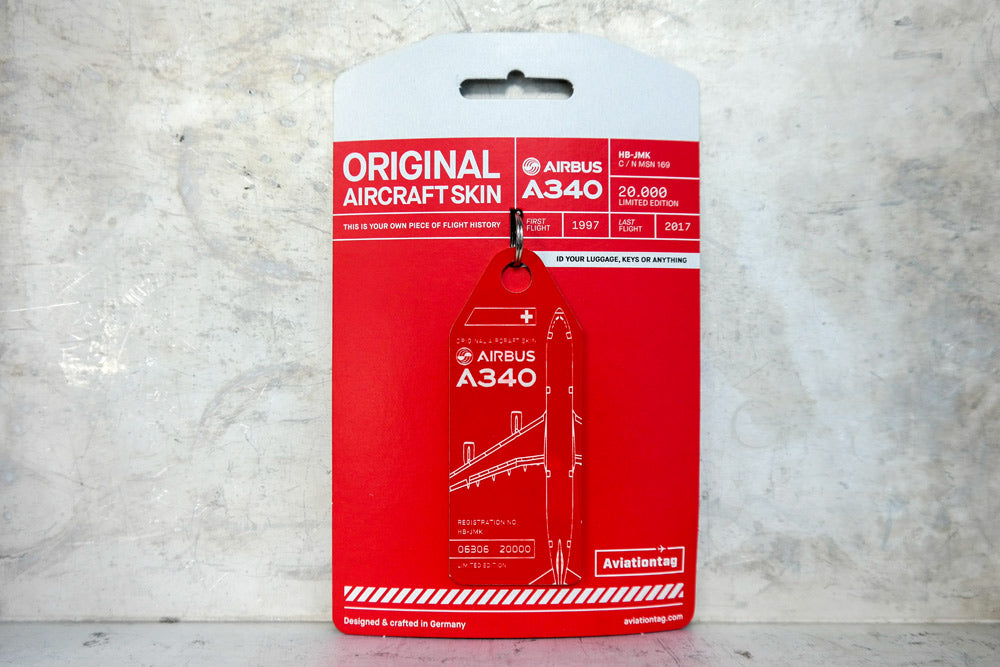 SWISS AIRBUS A340 – RED – Aviation Travel Shop