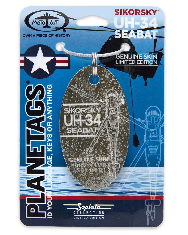 UH-46D SEA KNIGHT TAIL # 152491 - MotoArt PlaneTags