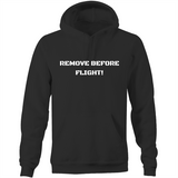 REMOVE BEFORE FLIGHT - POCKET HOODIE SWEATER