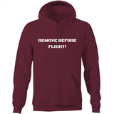 REMOVE BEFORE FLIGHT - POCKET HOODIE SWEATER