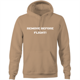 REMOVE BEFORE FLIGHT - POCKET HOODIE SWEATER