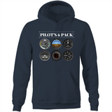 PILOT'S SIX PACK - POCKET HOODIE SWEATER