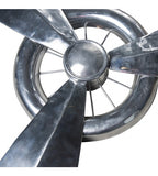 POLISHED ALUMINIUM WALL PROPELLER