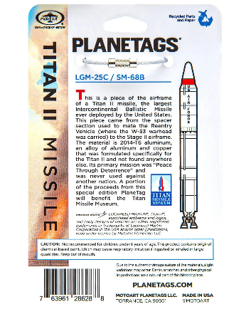 Titan II Missile LGM-25 / SM-68B