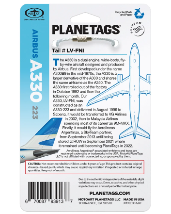 Airbus A330 Aerolíneas Argentinas LV-FNI