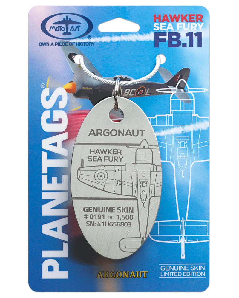 HAWKER SEA FURY FB.11 ARGONAUT SERIAL # 41H656803