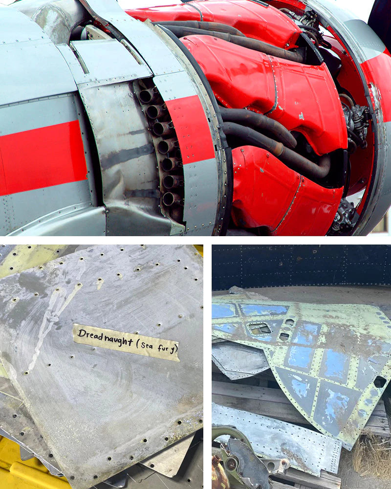 HAWKER SEA FURY T.20 DREADNOUGHT SERIAL # ES-9505