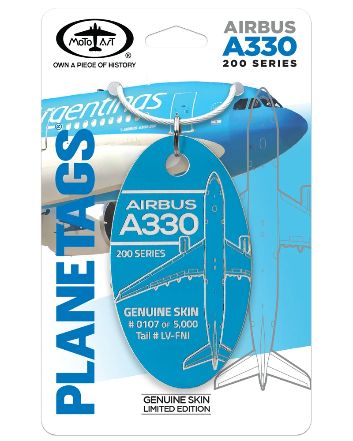 Aerolineas Argentinas Airbus A330 LV-FNI PlaneTag