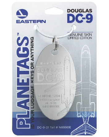 Eastern Air Lines Douglas DC-9 N8990E PlaneTag