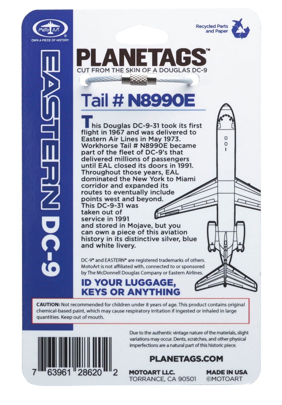 Eastern Douglas DC-9 N8990E