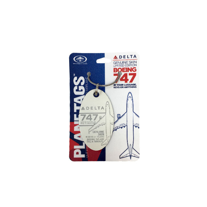 Delta Air Lines Boeing 747 PlaneTag, sold out