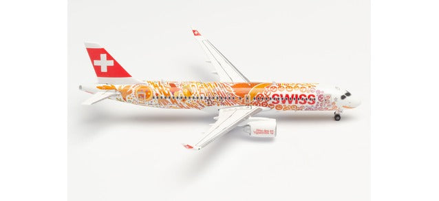 1:400 Swiss International Air Lines A220-300 "Fête des Vignerons" Metal Diecast