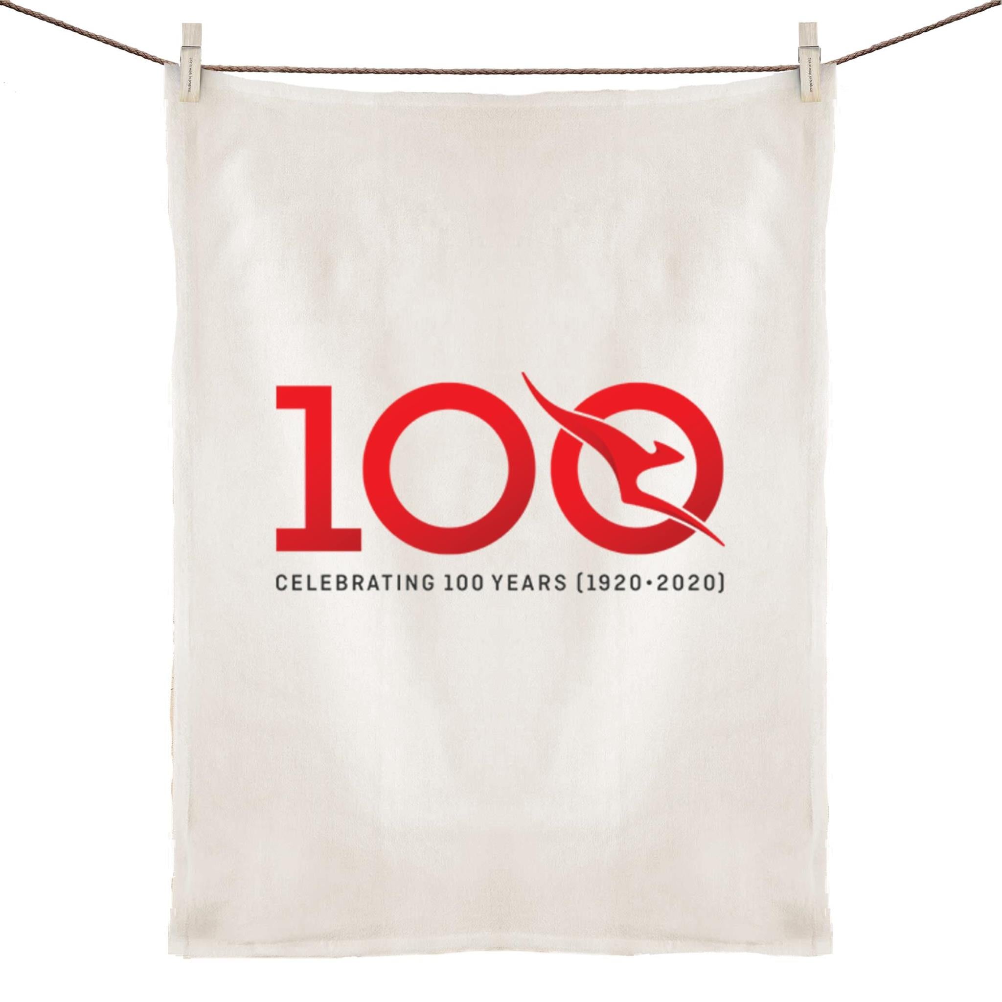 100 Years - 100% Linen Tea Towel