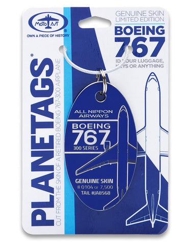 BOEING 767 PLANETAG TAIL #JA8568