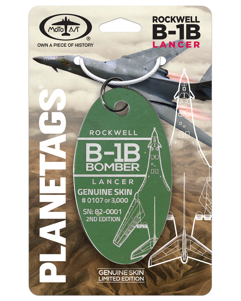B-1B BOMBER # 82-0001 - 2nd Edition - GREEN