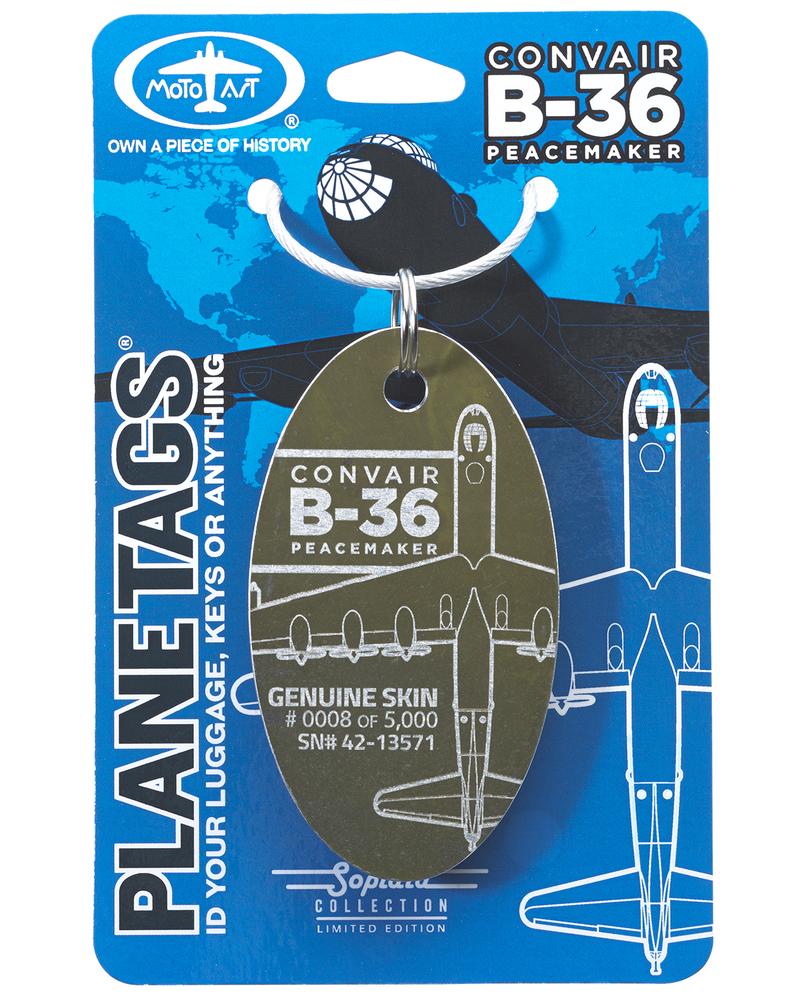 Convair B-36 Peacemaker 42-13571 PlaneTag, sold out