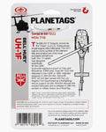 BELL®️ HUEY®️ UH-1F - PLANETAGS SERIAL #: 66-1222