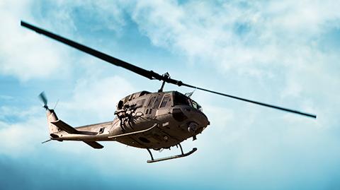 BELL®️ HUEY®️ UH-1F - PLANETAGS SERIAL #: 66-1222
