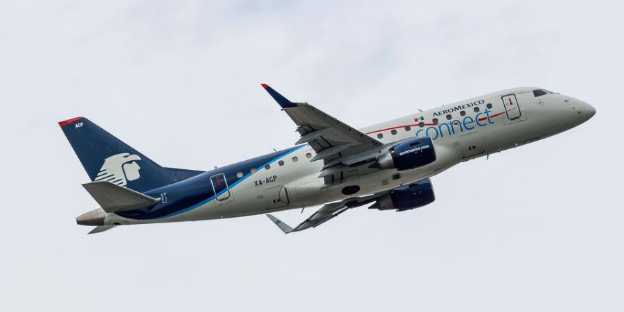 1:400 Aeroméxico Connect Embraer E170 - XA-GAM - Premium Metal Diecast