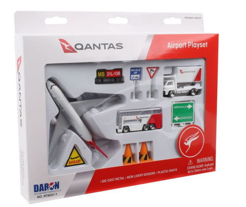 Daron - Qantas Realtoy Airport Play Set - Large