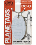 Douglas DC-6 N90739 PlaneTag from the Monkees Summer of Love tour plane