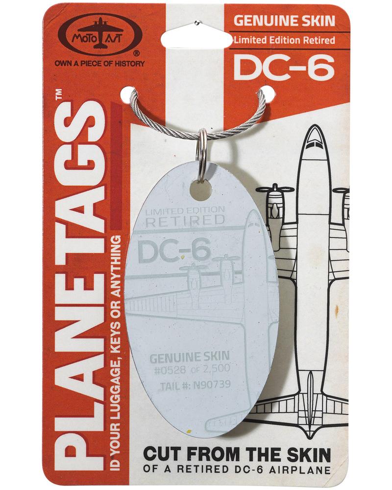 DC-6 PLANETAG TAIL# N90739 | MONKEES DC6 SUMMER OF LOVE TOUR PLANE
