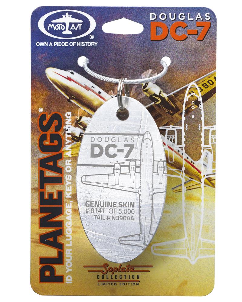 Douglas DC-7 N390AA PlaneTag, sold out