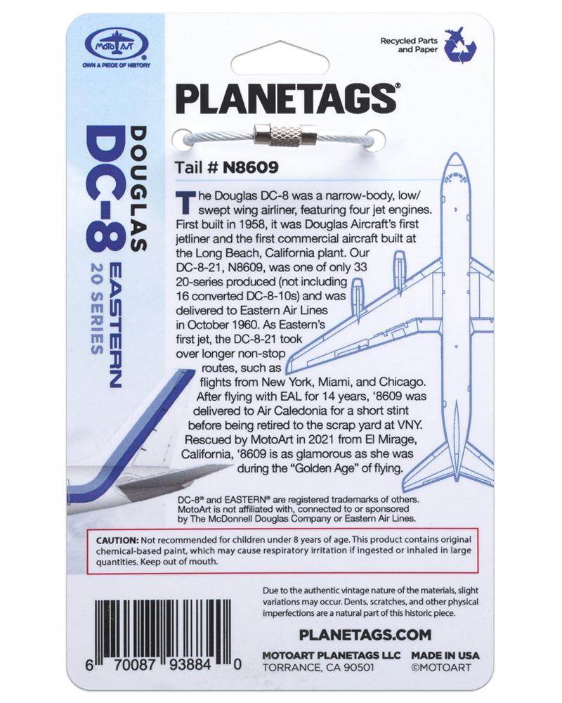 EASTERN®- DC-8-21 TAIL # N8609 - Various Partial Colours