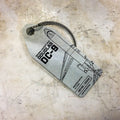 AviationTag Douglas DC-9 keychain in silver, sold out