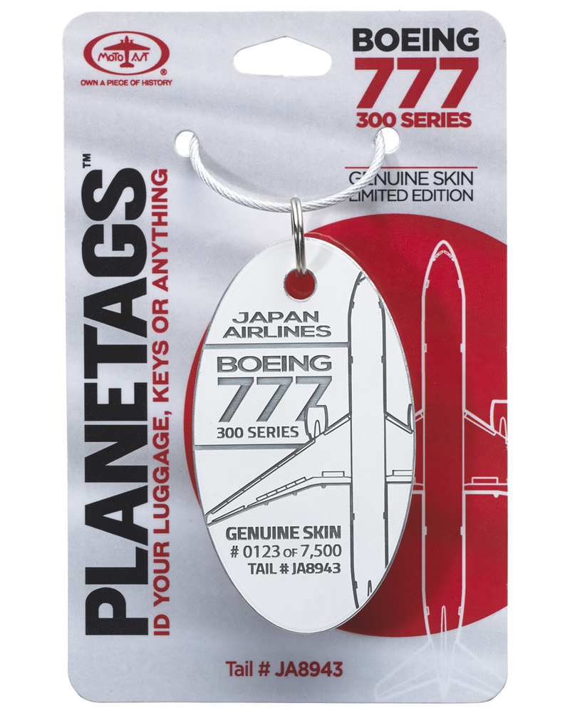Japan Airlines Boeing 777-346 JA8943 PlaneTag, sold out
