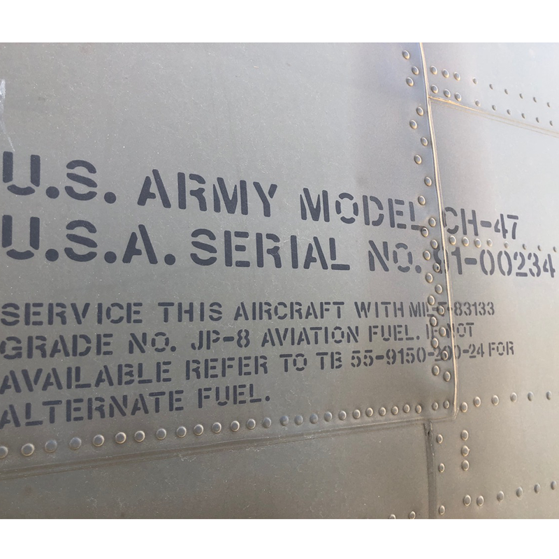 CH-47 CHINOOK PLANETAG #91-00234