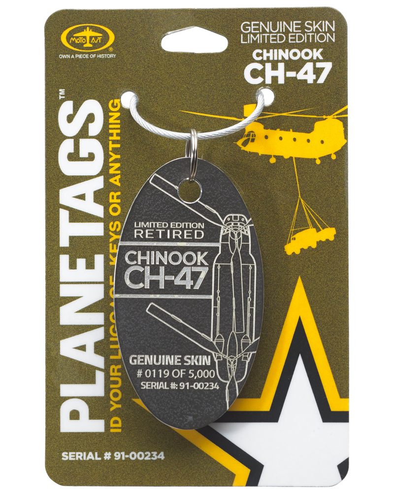 Boeing CH-47 Chinook 91-00234 PlaneTag, sold out