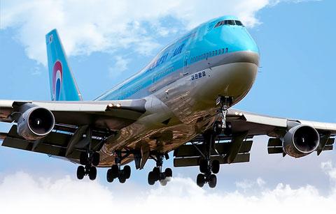 BLUE - KOREAN AIR BOEING 747-400 PLANETAGS HL7495