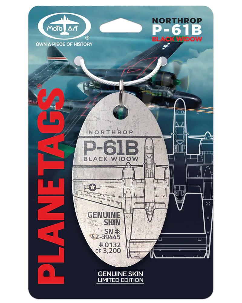 Northrop P-61B Black Widow 42-39445 PlaneTag, sold out