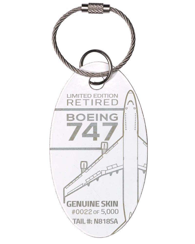 BOEING 747 PLANETAG TAIL# N818SA