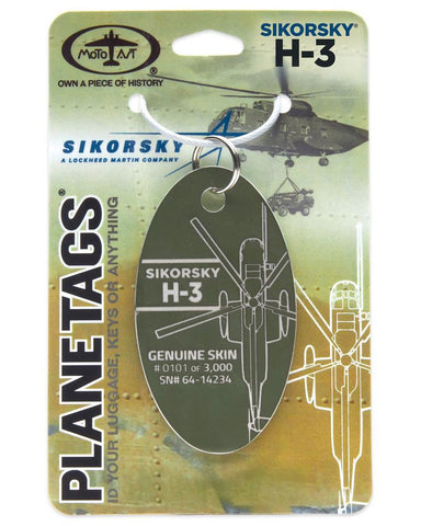 SIKORSKY H-3 - PLANETAGS TAIL #64-14234