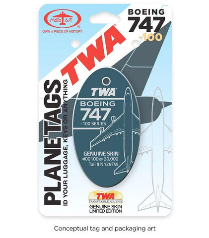Trans World Airlines (TWA) 747-100 By PlaneTags