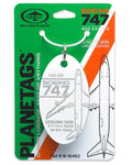 EVA BOEING 747-400 - PLANETAGS TAIL #B-16462