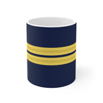PILOT 2 GOLD STRIPES MUG