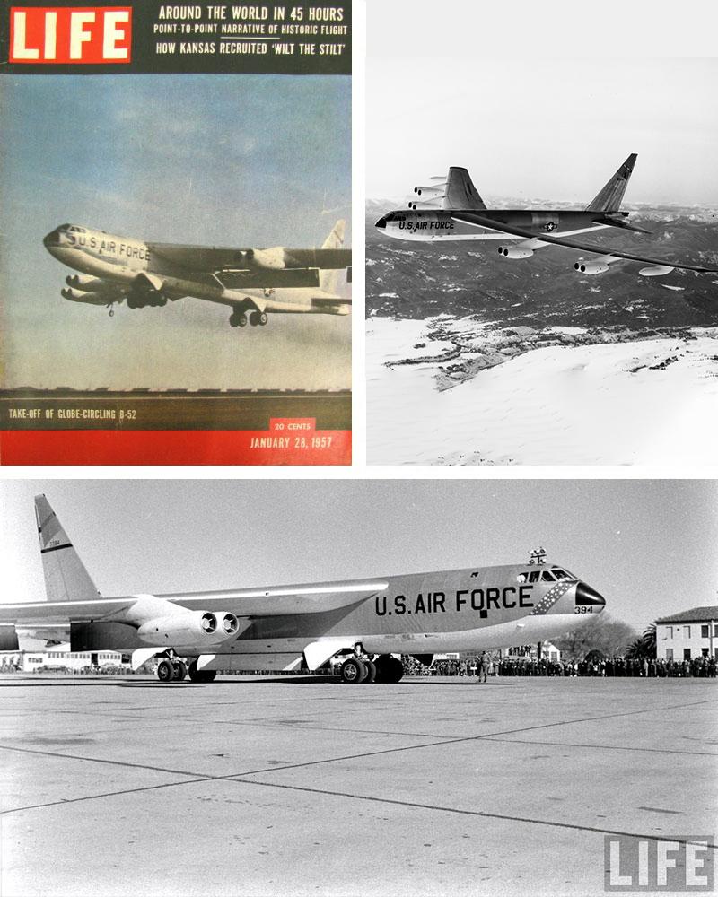 BOEING B-52 LUCKY LADY III - PLANETAG TAIL #53-394
