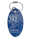 UNITED AIRLINES BOEING 747 N198UA PLANETAG