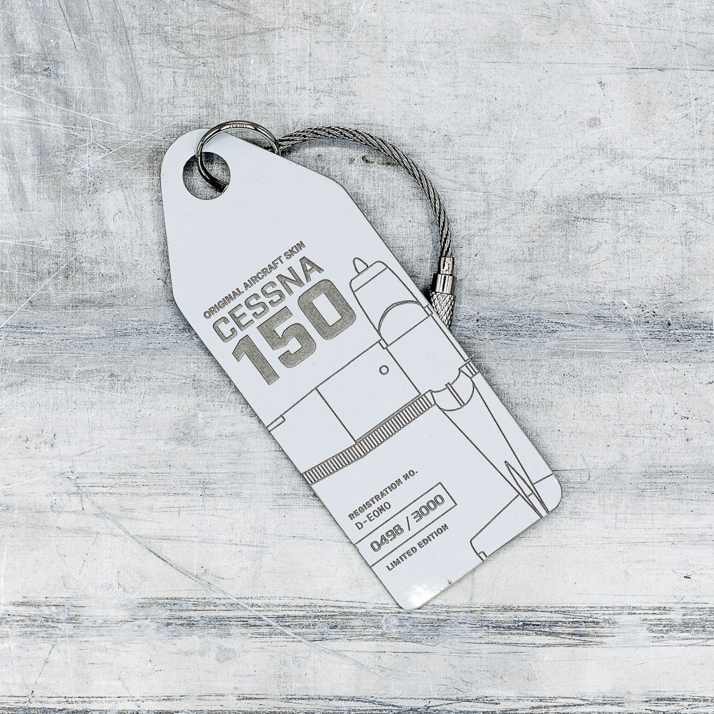 AviationTag Cessna 150 D-EOMO keychain, sold out