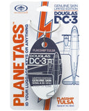 DC-3 FLAGSHIP TULSA PLANETAG SERIAL #NC-18141