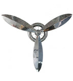 POLISHED ALUMINIUM WALL PROPELLER