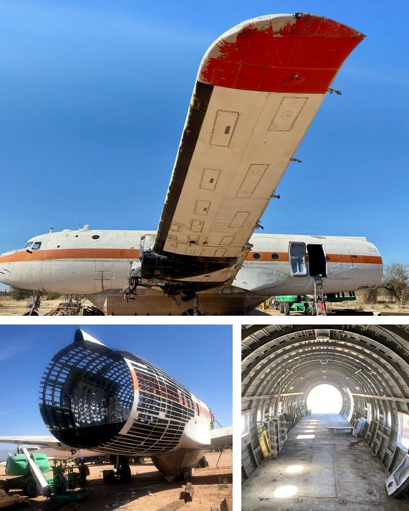 DOUGLAS C-54 SKYMASTER TAIL # N6816D