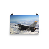 F-16 Fighter Premium Poster