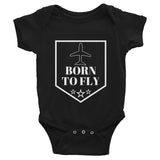 BORN TO FLY Infant Bodysuit