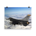 F-16 Fighter Premium Poster